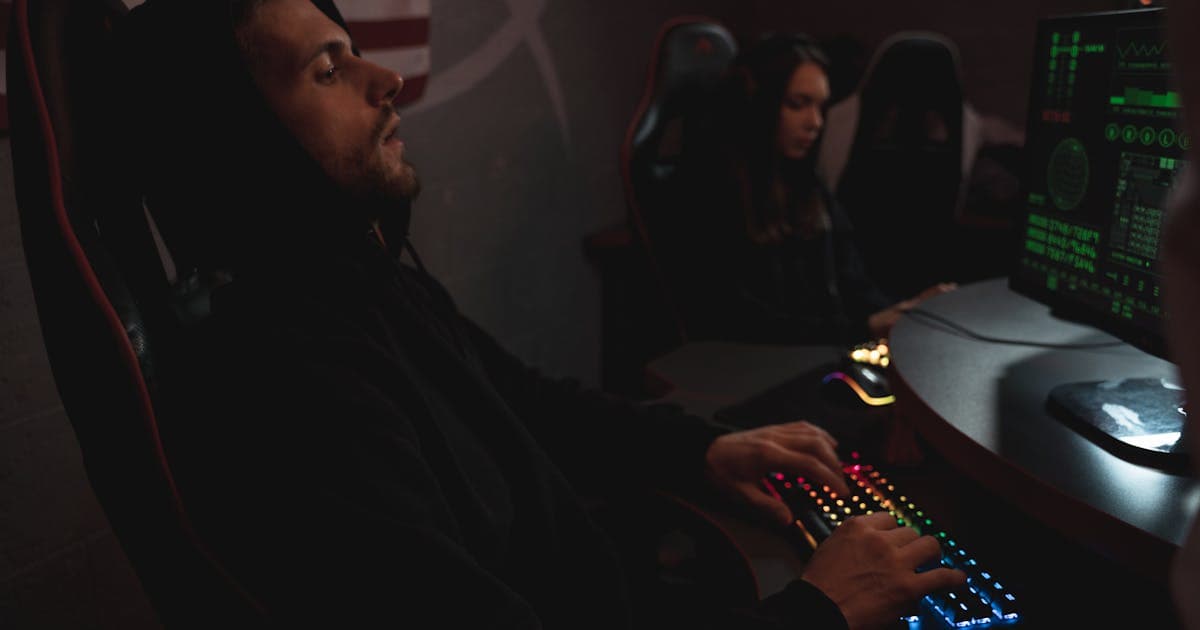 Cybersecurity setup representing email authentication generators