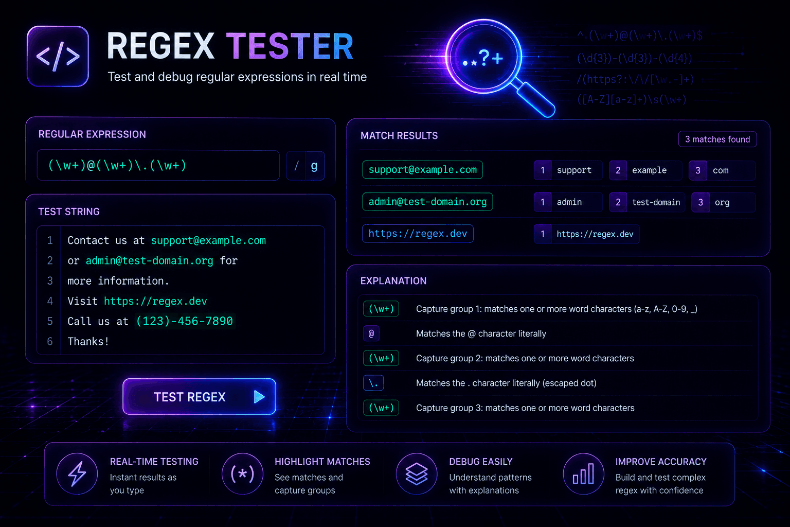 Regex Tester